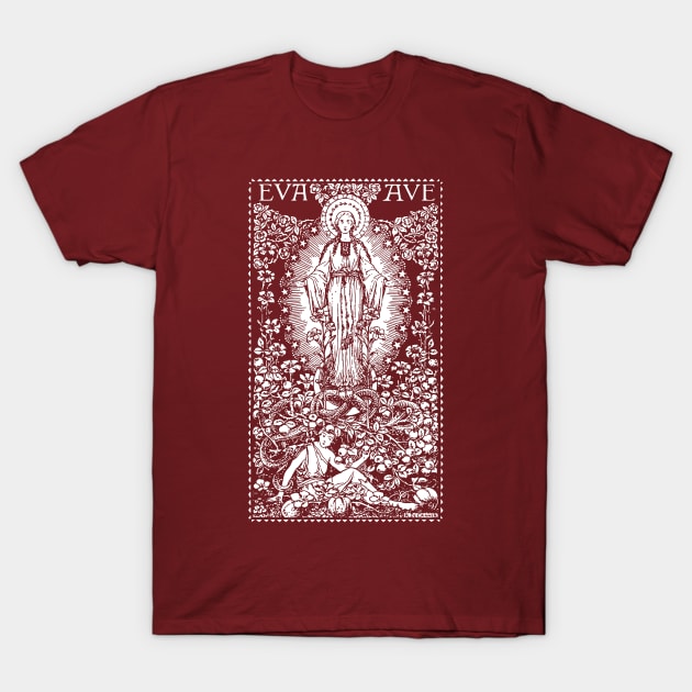 Immaculate Conception of Mary Eva Ave T-Shirt by Beltschazar